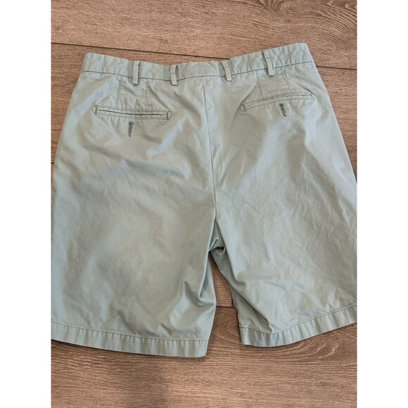 Peter Millar Shorts Mens Size 34 Blue Teal Golf Flat Front Casual Chino Preppy - Picture 6 of 6
